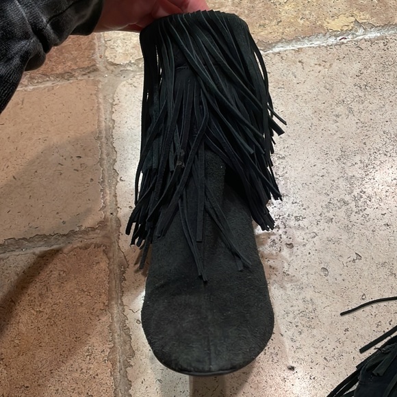 Zara fringe booties size 39 - Picture 2 of 8